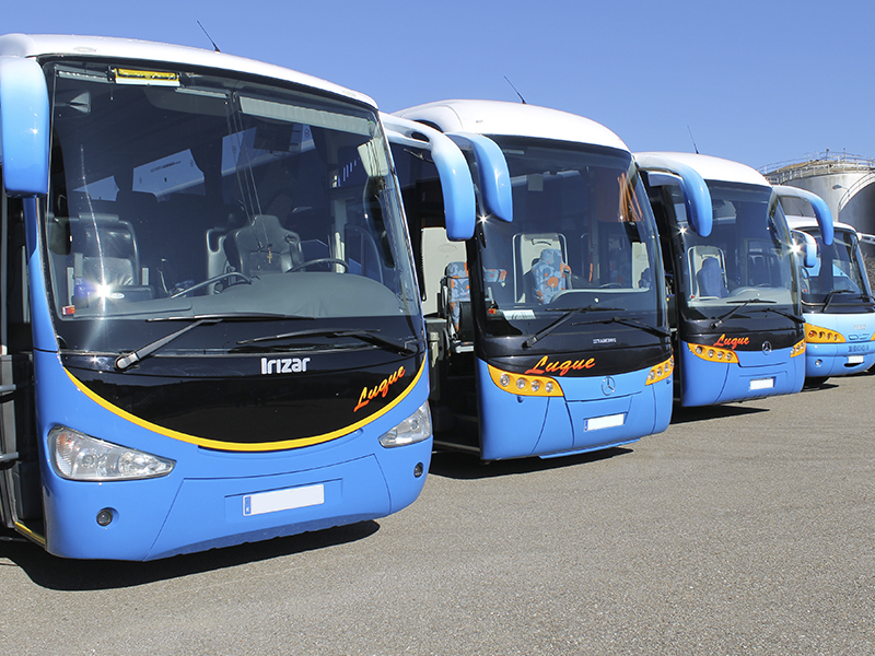 Así son las medidas de seguridad de los autobuses Autocares Luque Raigada